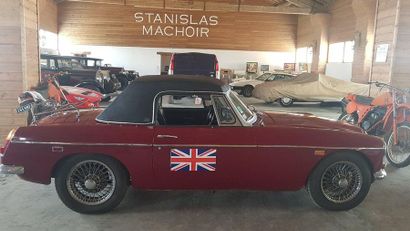 MGC Roadster - 1969 Serial number: CNG1U5541G
Estate Collection F. Purchase in 1999
Carte...