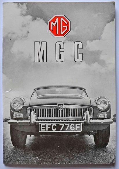 MGC Roadster - 1969 N° de série: GNC1U5541G
Succession Collection F. Achat en 1999
Carte...