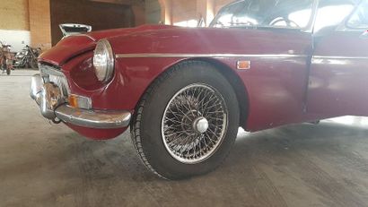 MGC Roadster - 1969 Serial number: CNG1U5541G
Estate Collection F. Purchase in 1999
Carte...