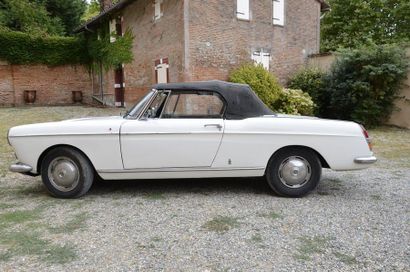 PEUGEOT 404 Cabriolet – 1965 Serial N°: 4595604 Carte Grise Française Peugeot after...