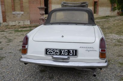 PEUGEOT 404 Cabriolet – 1965 Serial N°: 4595604 Carte Grise Française Peugeot after...