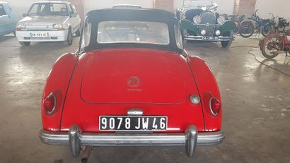 MG A Twin Cam - 1959 Serial number: 942
Estate Collection F. Purchased in 2001
Carte...