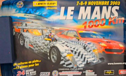 null Lot of 16 posters: Le Mans 1.000 km 2003 