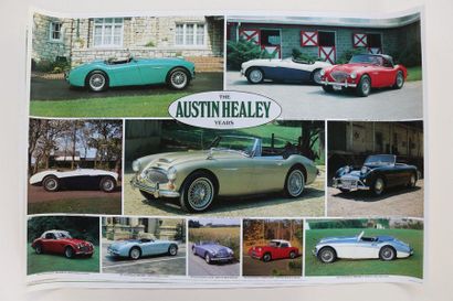null The Austin Healey Years. Poster not canvas. 61x91cm