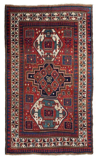 null Rare tapis LORI-PAMBAK (Caucase, Arménie), fin du 19e siècle

Dimensions : 208...