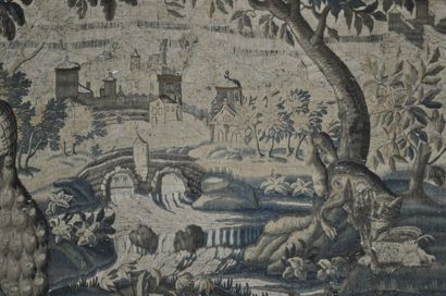 null AUBUSSON

Tapestry from the Royal Manufacturers of Aubusson. Early 18th century.

The...