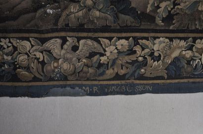 null AUBUSSON

Tapestry from the Royal Manufacturers of Aubusson. Early 18th century.

The...