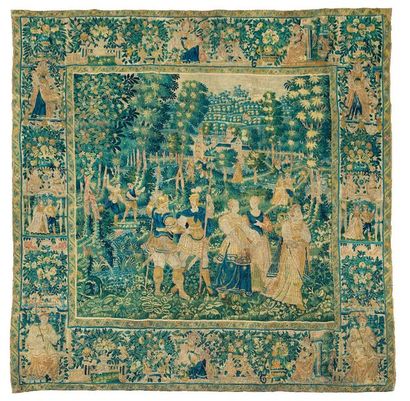 null Hanging on the Royal Hunts ALWELT Hunt

Tapestry panel from Oudenaarde, from...
