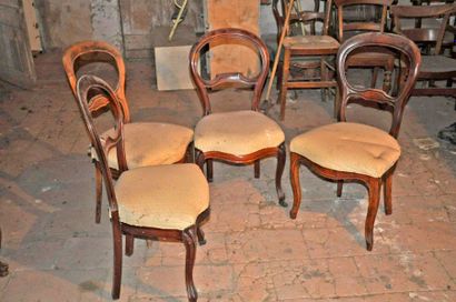null 4 chaises Louis Philippe