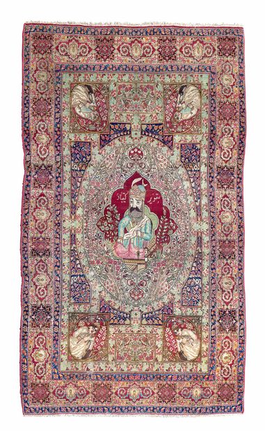 null Carpet KIRMAN-LAVER (Persia), woven around 1870 

Dimensions : 208 x 138cm

Technical...