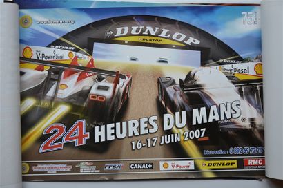null Lot de 13 affiches diverses 24 H du Mans