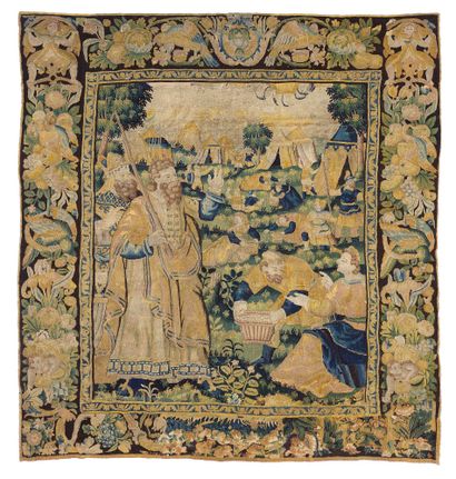 null 
 
Tapestry of Audenarde (Flanders), from the middle of the 16th century. Technical...