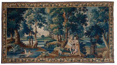 null 
FLANDERS
Exceptional, fine and very important Tapestry of Flanders : Oudenaarde....