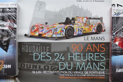 null Set of 8 posters: 90 years of the 24 Hours of Le Mans (June 18, 2013) + Petit...