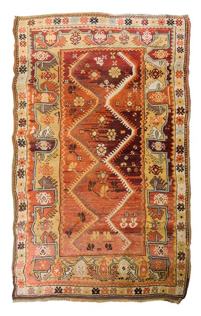 null Melas carpet (Asia Minor), end of the 19th century

Dimensions : 170 x105cm

Technical...