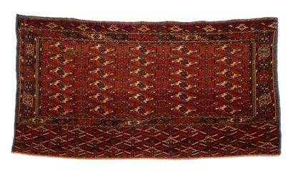 null Saddle cloth BOUKHARA (Central Asia), end of the 19th century

Size : 120 x...
