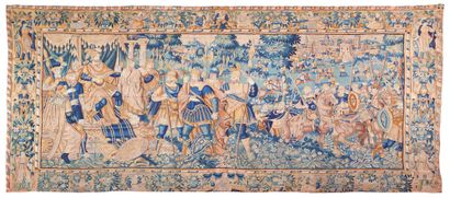 null Importante tapisserie époque Renaissance, du début du XVIe siècle, des ateliers...