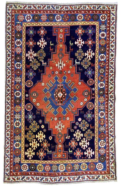 CHIRVAN-LAMBALO carpet (Caucasus, Armenia), late 19th century 
Dimensions : 166...