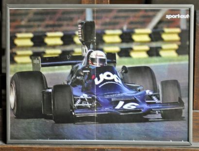 Shadow DN3 UOP, Revson. Framed poster. 30x40cm
