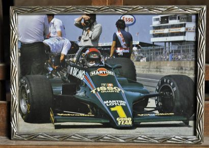 Lotus 79 Martini Tissot N° 1, Andretti. Poster...