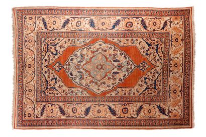 TABRIZ carpet woven in the workshops of the...