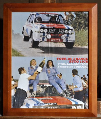 Fiat 131 Abarth, 1er. Tour de France Auto...