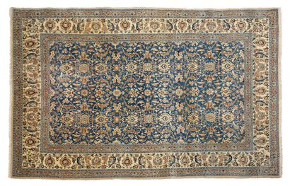 null Silk inlaid NAÏN carpet (Iran), Shah period, mid 20th century

Dimensions :...