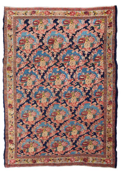  Original tapis BIDJAR (Perse), fin du 19e siècle 
Dimensions : 205 x 142cm. 
Caractéristiques...