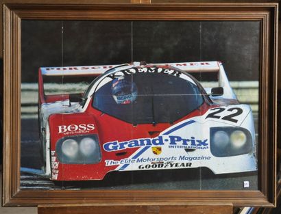 Porsche CK5, Grand Prix N° 22 Le Mans. Poster...