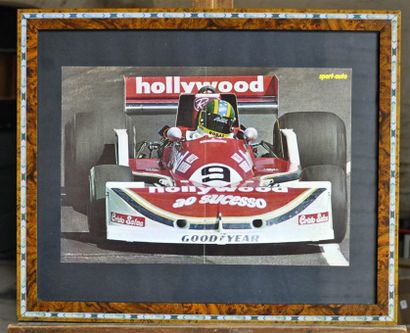 March 761 Hollywood, A. Ribeiro. Framed poster....