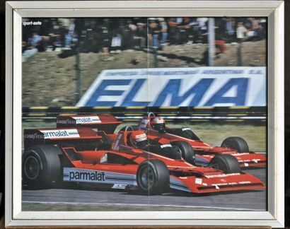 Brabham bt46 Parmalat, Lauda-Watson. Poster...