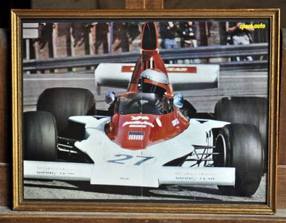 Parnelli N° 27, M. Andretti. Framed poster....