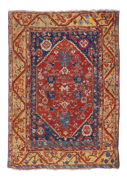 Rare DEMERDJI-KOULA carpet (Asia Minor),...