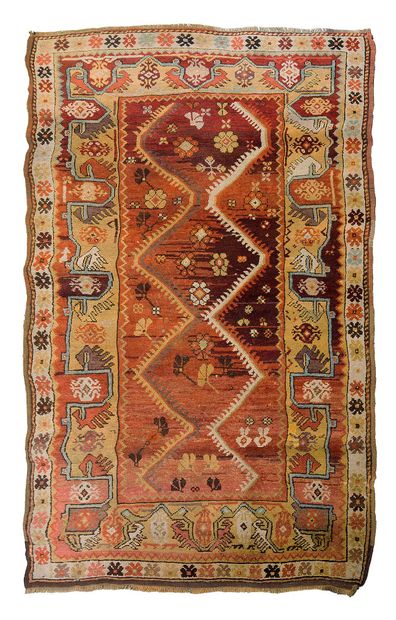 null Melas carpet (Asia Minor), end of the 19th century

Dimensions : 170 x 105cm.

Technical...