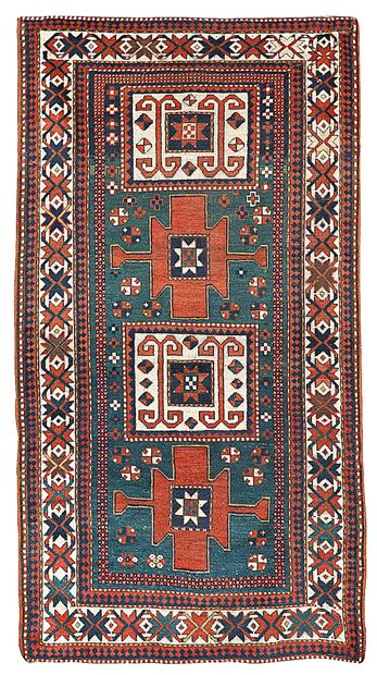 Carpet KARATCHOFF (Caucasus - Armenia), end...