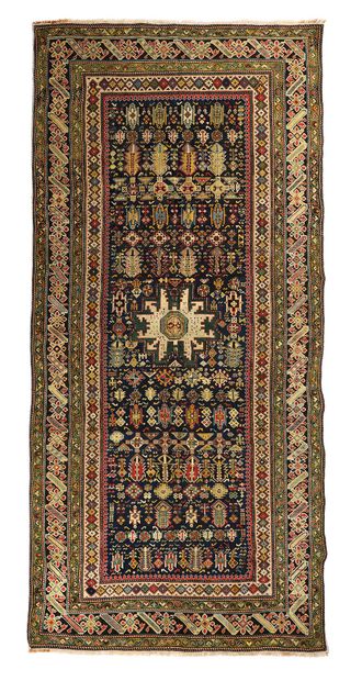 Rare TCHI-TCHI carpet (Caucasus), end of...