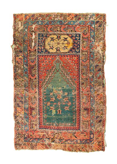 Very old carpet MUDJUR (Asia Minor), middle...