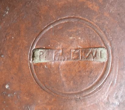 null Cup in sigillia bearing the potter's stamp : PRIMANI. Gallo-Roman period, I...