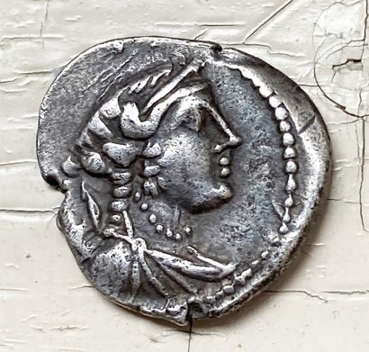 Marseille, drachma with lion, silver, III-II...