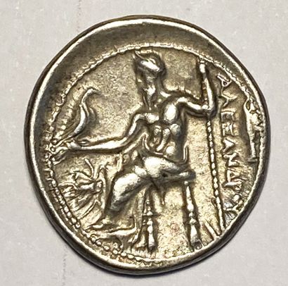 null 
Macedonia - Silver Drachma. Alexander the Great 336-323, struck after his death:...