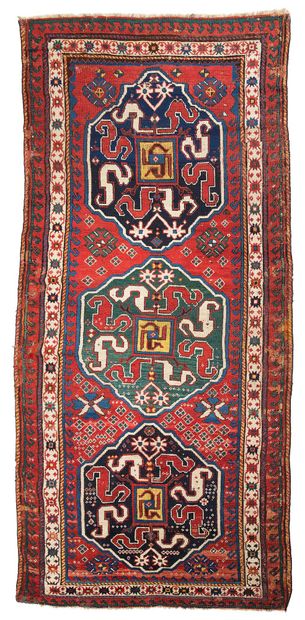 null Carpet KHNDZORESK (Chondzoresk), (Caucasus - Armenia), end of 19th century,...