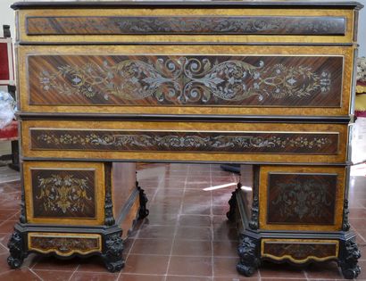 Jean Pierre HOEFER (attributed to) Rare and unique desk. 
Jean Pierre HOEFER is...