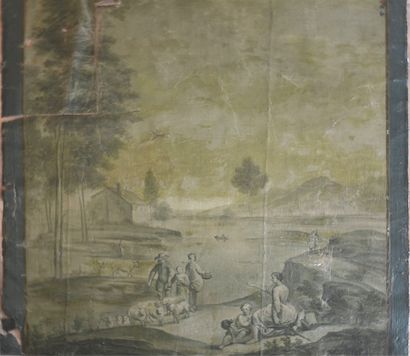  Jurriaan ANDRIESSEN (1742-1819) Attributed to 
Lively maritime scenes (from an important...
