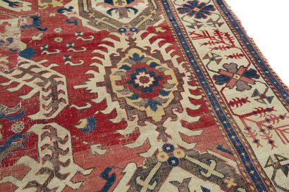 null Très rare et antique tapis KOUBA arménien (Caucase-Arménie), fin du 17e siècle,...