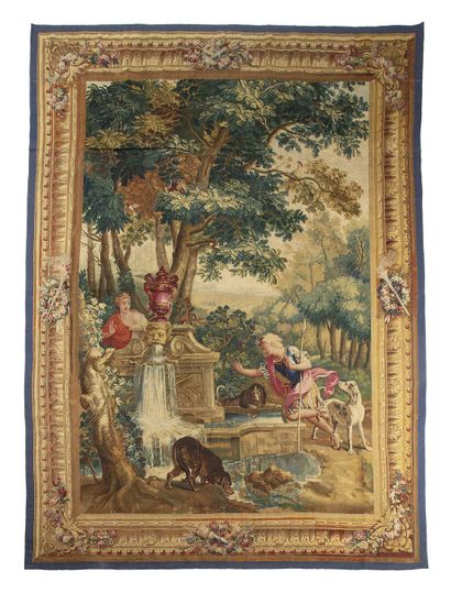 null Fine tapestry panel from Gobelins (France), mid 17th century

Dimensions : Height...