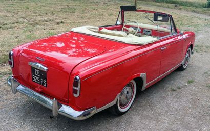PEUGEOT 403 Cabriolet - 1958 Si la berline 403, voiture familiale classique fut produite...