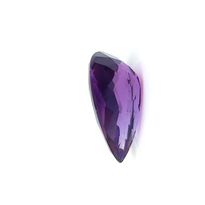 Améthyste - BRESIL - 5.75 cts AMETHYST - From Brazil - Purple color - Pear size -...