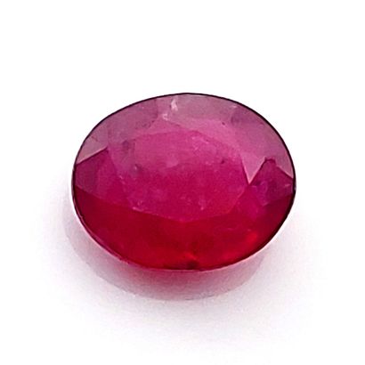 Rubis - Mozambique -2.02 cts RUBY - From Mozambique - Red color - Oval size - Untreated...