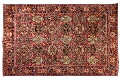 KIRMAN carpet (Persia), late 19th century...