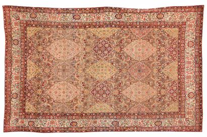 KIRMAN-LAVER carpet (Persia), end of the...